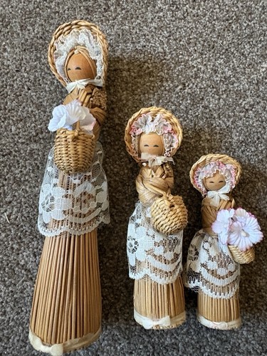 Corn dollies straw figures - 3,