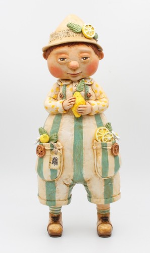 Ooak paper clay - clay, |