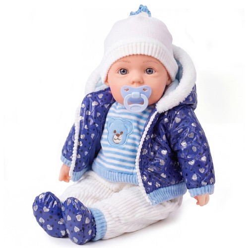 Baby doll boy lifelike - boy, 20”