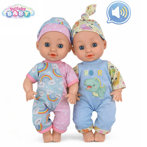 Baby doll toy with sounds - doll,