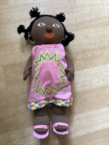 Children african rag doll - african,