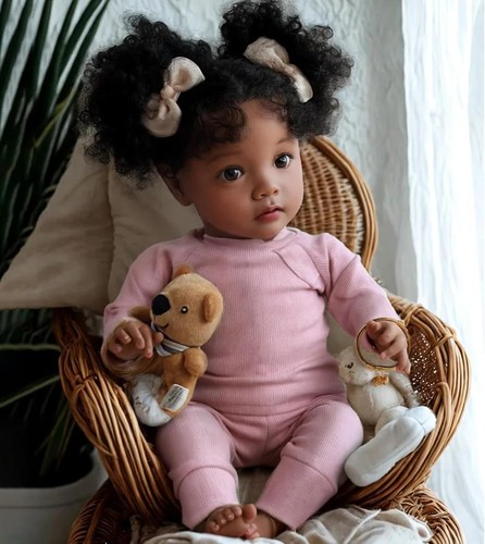 Inch black reborn baby - 20,